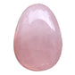 Favoramulet Polished Stone Egg For Easter Day, Palm/Pocket/Worry Enegry Healing Crystal Display Sphere Figurine Fengshui, Rose Q