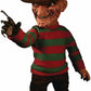 Mezco Mezco Designer Series A Nightmare on Elm Street Talking Freddy Krueger Figure - 25890, Red, Std Size, Plastic