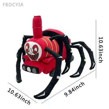 Fbdcyia Choo Choo Charles Plush Toy,10.62Inch Hell Charles Spider Train Doll,Charles Hell Form,Gift For Kids Fans,Choo Choo Train Toy Spider Stuffed Animal