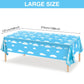 Tatuo Blue Sky White Clouds Birthday Party Supplies Cartoon Story Tablecloth Party Table Cover Cartoon Table Banner For Baby Kids Shower Birthday Decorations, 54 X 108 Inch(8 Pieces)