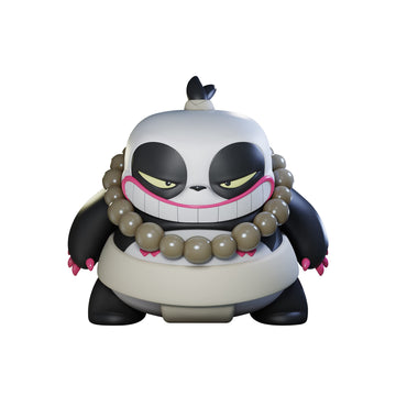 Qmx Ozeki Panda Qrew Art Vinyl,Black & White