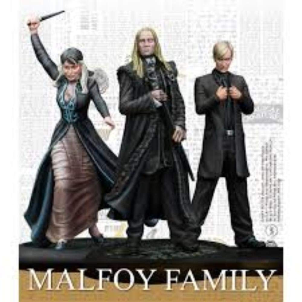 Harry Potter Miniature Game: Malfoy Family – 35Mm Scale - Unpainted – Expansion Set