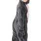 XSDZSWQY Kids Easter Bunny Costume Grey Rabbit Animal Plush Set Onesie for Child Christmas Halloween Cosplay Onepiece. (Grey, 10