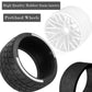 BRCatWPark RC Wheels and Tires for 1/7 Felony 6S BLX,RC Highway Wheel Rubber Tires,4PCS RC Drift Car Highway Tires Road Soft Tir
