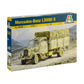 Italeri 6558S – 1:35 Mercedes Benz L3000, Building, Stand Model Making, Crafts, Hobby, Gluing, Plastic Kit, Unvarnished
