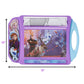 Innovative Designs Disney Frozen Roller Art Desk Set For Girls And Boys, Travel Coloring Activity For Kids, With Crayons, Markers And Stickers