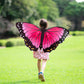 Insect Lore Pink Morpho Dress-Up Butterfly Wings - Pretend Play Costume for Kids