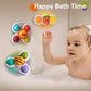 Tohibee 3Pcs Suction Cup Spinner Toys For 1 2 Year Old Boys Spinning Toys Baby Toys 12-18 Months Sensory Toys For Toddlers 1-3 Easter Basket Stuffers Gifts For 1 Year Old Girls