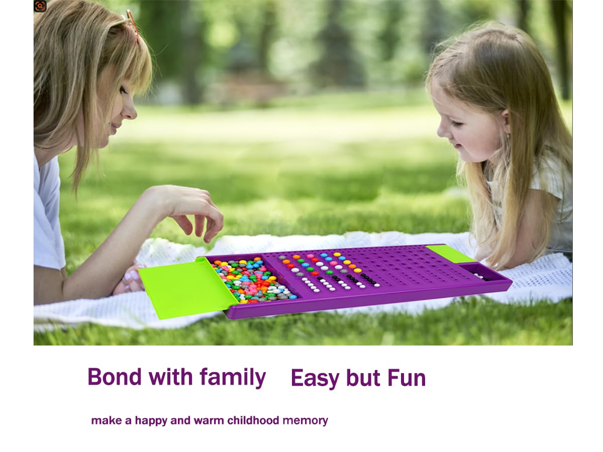 Jixin Xyzhi Code Breakers STEM Board Game - Purple, Plastic, 14x5.5x0.1 inches, Logic Development Toy for Ages 8+ and Adults