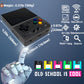 Fingerevo Miyoo Mini Plus Handheld Game Console 3.5-Inch 640 * 480 Ips Screen 3000Mah Miyoo-Mini+ With Portable Case Transparent