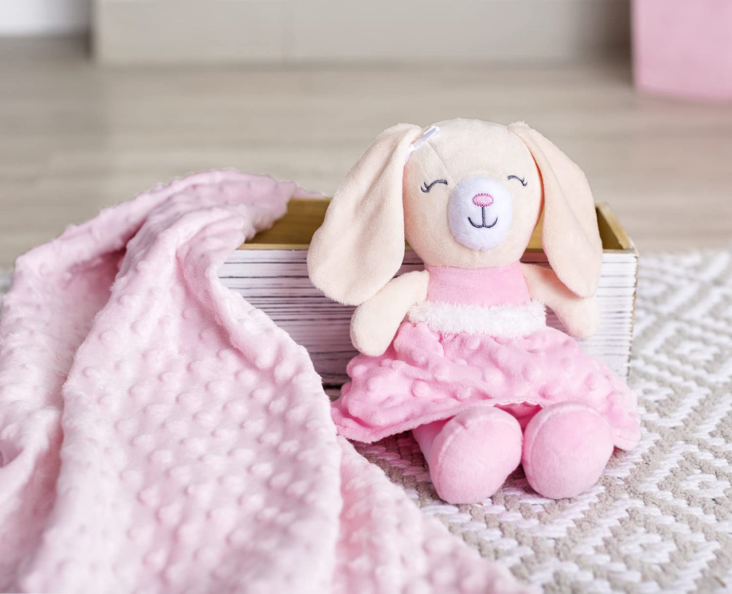 Baby Starters Plush Snuggle Buddy Doll - Sweet Ella Bunny, 1 Count, Polyester