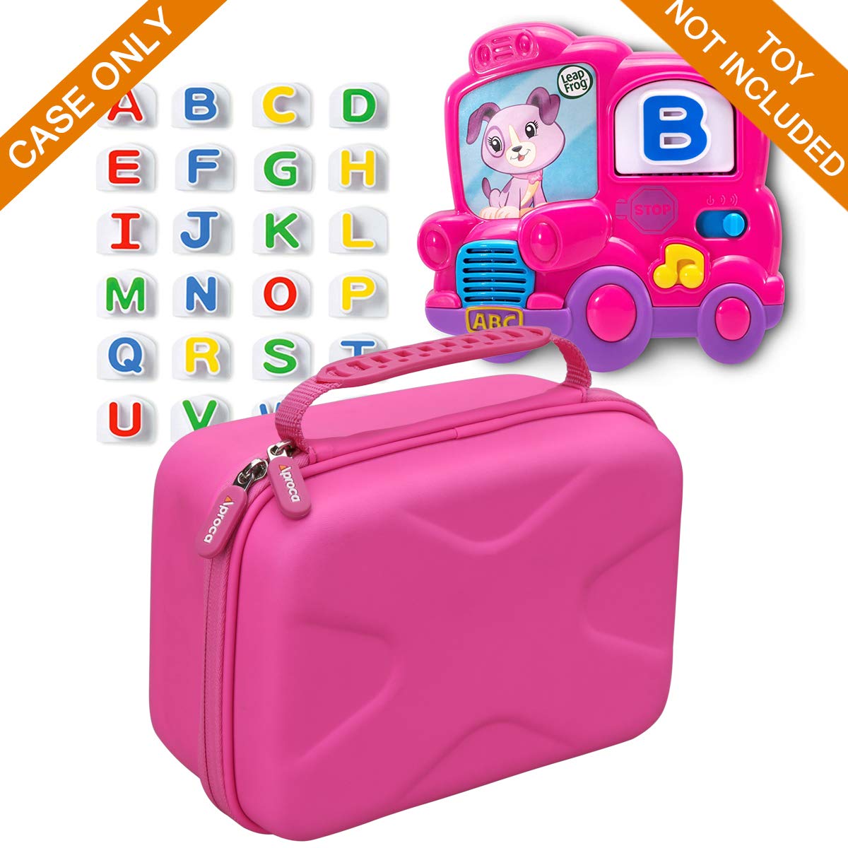 Aproca Hard Storage Travel Case For Leapfrog Fridge Phonics Magnetic Letter Set (Case Only)