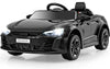 Infans 12V Kids Ride On Car, Licensed Audi Rs E-Tron Gt Electric Vehicle With Remote Control, Toddlers Battery Powered Toy With 4 Wheels Suspension, Led Headlight, Music, Mp3, Usb, Tf Port (Black)