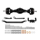 INJORA +4mm Diamond Axles with Brass Steering Knuckles for 1/18 RC Crawler TRX4M Upgrade