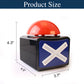 BEAN LIEVE 4Pack Game Buzzer - Game Answer Buzzer with Lights and Sound Trivia Quiz Got Talent Buzzer  Buzzer Buttons for Game Show  Red Game Buzzer for mature-themed Classroom