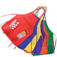 Kuuqa Kids Art Apron With Two Pockets Children Painting Smocks Bulk For Craft Home Kitchen Classroom Painting Supplies (12, 6 Colors)