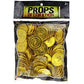Wankko 100PCS Pirate Gold Coins Plastic Play Gold Treasure Coins for Play Favor Party Supplies