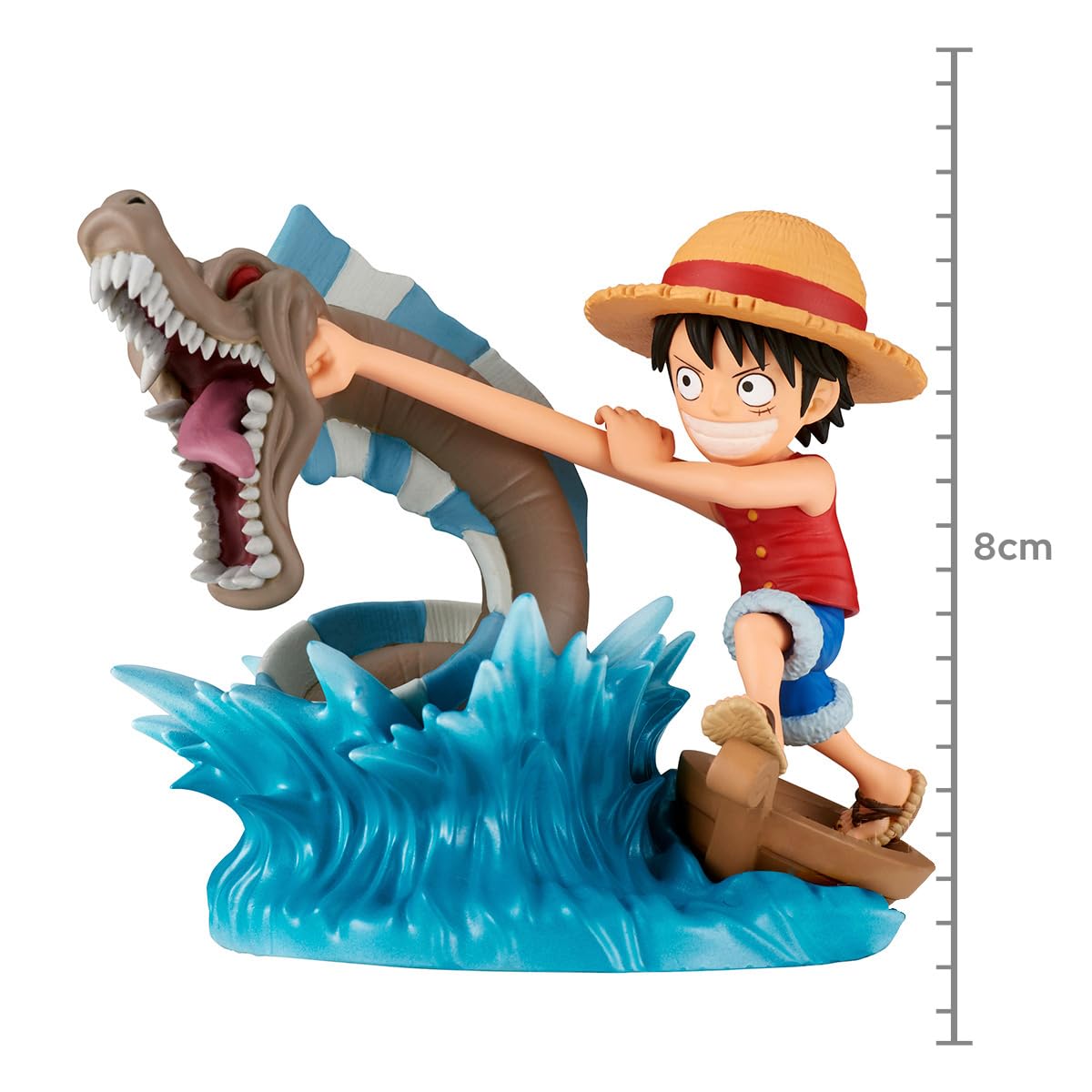 Banpresto - One Piece - Log Stories - Monkey D. Luffy Vs Local Sea Monster, Bandai Spirits World Collectable Figure