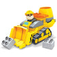 Mega Bloks Paw Patrol Toddler Building Blocks Toy Car - Rubble's City Construction Truck, 17 Pieces, Plastic, Multi, Model GYW91