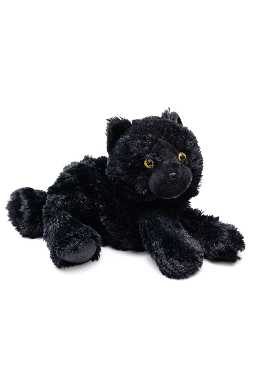 Warmies Microwavable & Weighted Stuffed Animals, Black Cat - Heated Stuffed Animal Plushie For Warmth & Comfort - Cute Soft Plus