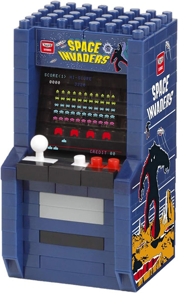 Nanoblock - Space Invaders - Space Invaders Arcade Cabinet, Character Collection Series Building Kit