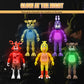 Lasama Action Figures Set, 5 Pcs Game Figures Toys With Light, Movable Toys Dolls With Light, Collectible Gifts And Cake Toppers