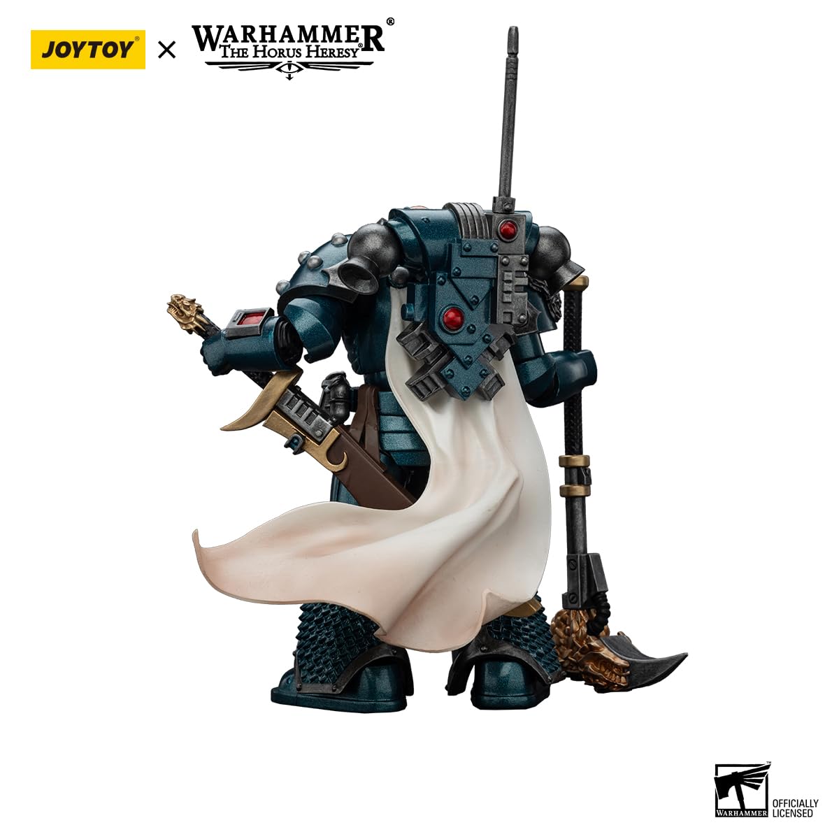 JOYTOY Warhammer The Horus Heresy Alpha Legion Harrowmaster Armillus Dynat - 1:18 Scale 4.96in Action Figure Mecha Joy Toy Collection Model