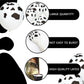 Lovestown 100 Pcs Cow Print Balloons, 12 Inch Cow Balloons Latex Balloons For Children Party Cowboy Theme Birthday Party Favor