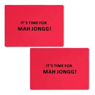 Gracias Set Of 2 Blue Mahjong Tile Mixers (Shufflers), Plastic Mahjongg Accessories For Mixing And Shuffling Tiles & Playing Mah