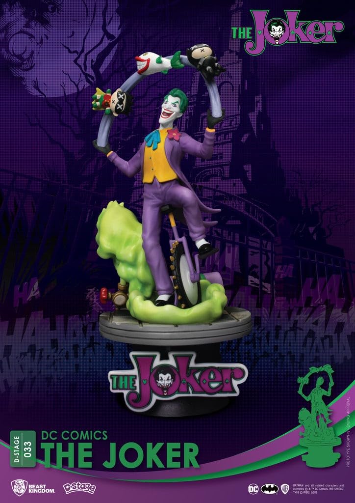 Beast Kingdom - Dc Comics Joker Ds-034 D-Stage Px 6In Statue