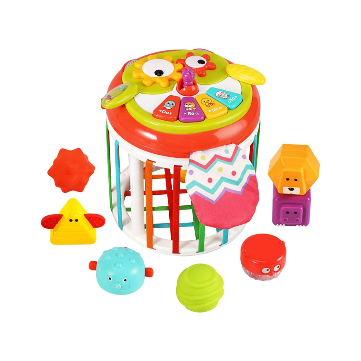 CALANDIS Activity Cube Shape Sorting Toy Baby Shape Sorter for Children Holiday Gifts Owl | Other Educational Toys | Educational
