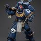 JoyToy Warhammer 40K 1:18 Action Figure  Ultramarines Lieutenant Titus Collectors Edition  Battlefield Paint  5.03 in High