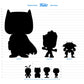 Funko Pop Pop! Rocks: Iron Maiden- Eddie- Somewhere In Time W/Chase (Styles May Vary) Multicolor