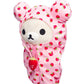 Rilakkuma Plush Sleeping Bag - Korilakkuma Strawberry - 13.5" Polyester Soft Toy, Model US10034