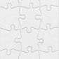 24 Blank Jigsaw Puzzles - 5.5 X 8 Inch, 12 Pieces Each - Hygloss Dyi Party Invites, Perfect For Decorating, Kids' Activities, Ar