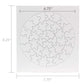 Hygloss Products 24 Blank Heart Puzzles – 8.5 X 9.5 Inches With Surrounding Frame – Ideal For Valentine’S Day Crafts – Write, Draw, And Decorate – 34 Pieces Each