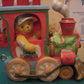 Cherished Teddies Lionel Bear 4 Inch Brown Solid Vinyl Resin Animal Figurine