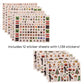 Minecraft Creative Coloring Canvas Painting And Activity Set For Kids, 1000+ Pcs