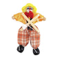 Bxt Hand Puppet Clown Wood Marionette Toys Pull Strings Puppet Doll Movable Hands And Feet,Xmas Parent-Child Interactive Fun Toy
