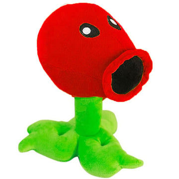 Jhesao 7' Fire Plants And Zombies Peashooter Plush Zombies Toys Pvz Plushies 1 2 Stuffed Soft Doll Pea Fire Plant Toy New