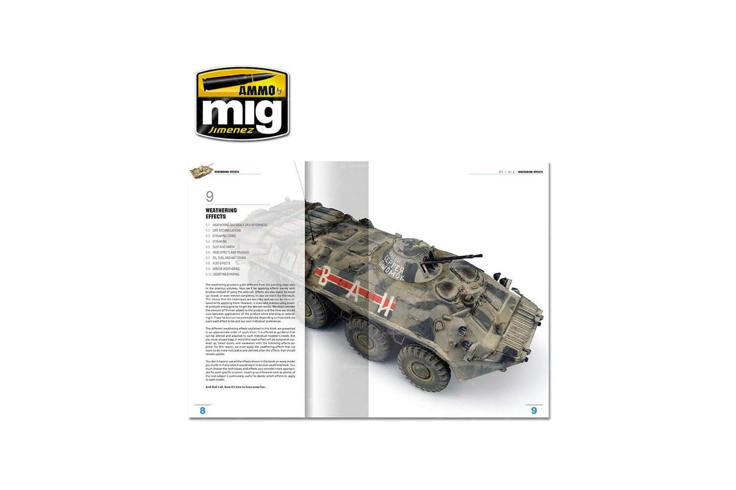Ammo Mig-6153 Encyclopedia Of Armour Modelling Techniques Vol. 4-Weathering English, Multicolour