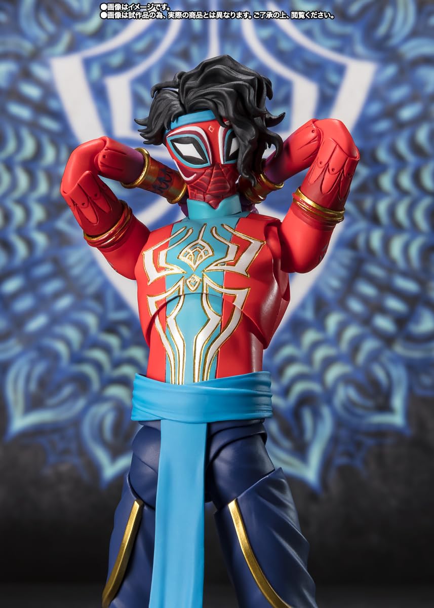 TAMASHII NATIONS - Spider-Man: Across The Spider-Verse - Spider-Man India, Bandai Spirits S.H.Figuarts Action Figure