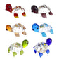 Crystalsuncatcher Handmade Tiny Turtle Hand Blown Glass Ornaments Gifts Decor Collectible Figurine Gardens(Turtle)