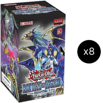 Konami Yu-Gi-Oh Ccg: Battles Of Legend: Chapter One Display Of 8
