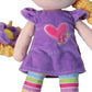 Snuggle Stuffs Twin Sister Plush 14 Dolls (Set of 2) Pink & Purple