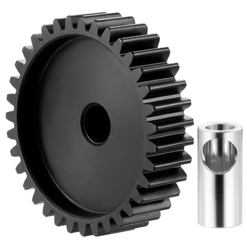 BRKRC Steel 32P 5mm Pinion Gear 25T 26T 28T 29T 30T 31T 32T 33T 34T 35T 36T 37T 38T Motor Gears for 1/10 1/8 RC Car Parts (35T)