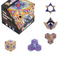 Toytastic Shape Shifting Box - Award-Winning Fidget Toy W/ 36 Rare Earth Magnets - Fidget Cube Transforms Into Over 100 Shapes, 