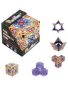 Toytastic Shape Shifting Box - Award-Winning Fidget Toy W/ 36 Rare Earth Magnets - Fidget Cube Transforms Into Over 100 Shapes, 