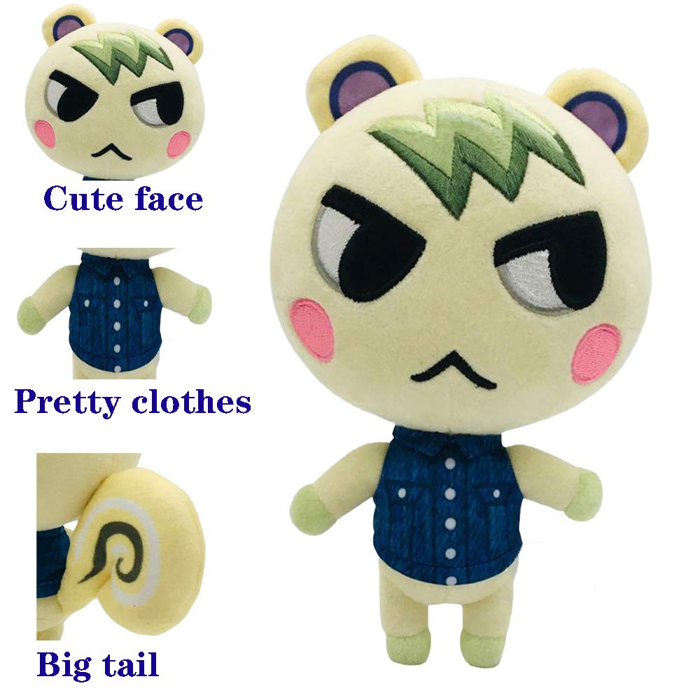 Animal Crossing New Leaf Plush Toy Suitable For Collection, Animal Crossing: New Horizons Stuffed Doll Toy For Boy Girl Christmas Halloween Birthday Gift, 8“ (Marshal)