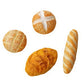 8 Pcs 1/12 Miniature Bread Set, Miniature Bread Dollhouse Decoration Accessories Resin Mix Bakery Bread Mini House Food Decorati
